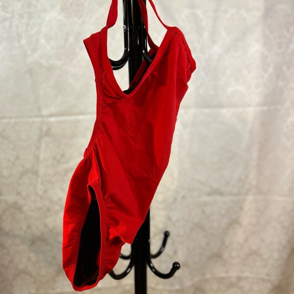 Adidas Red Women’s One Piece - Keyhole Back - Swimsuit (XS) - Picture 5 of 5